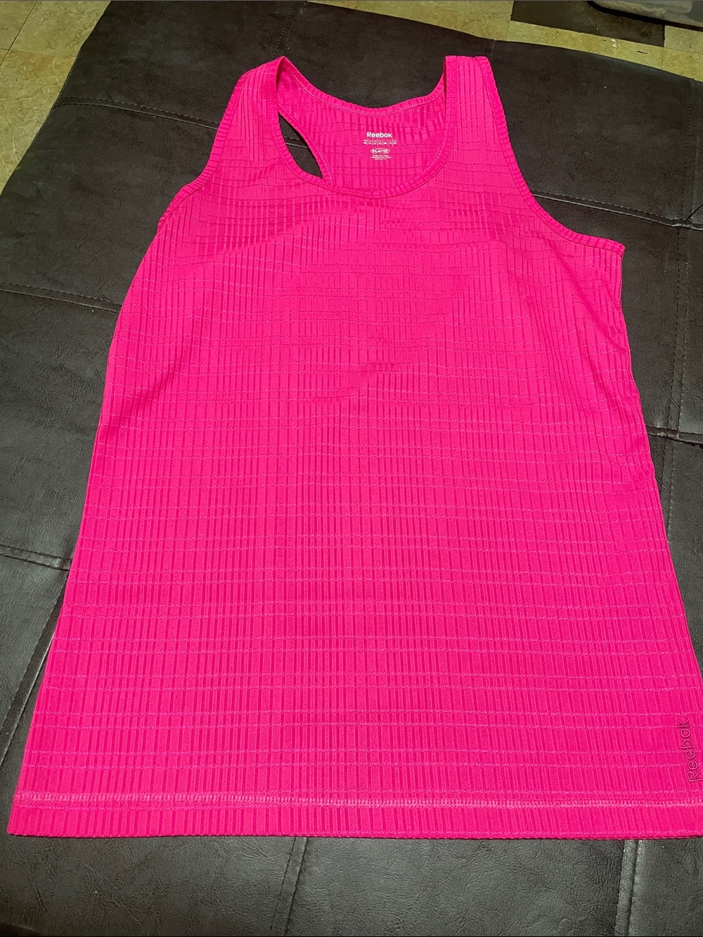 Reebok Women’s Neon Pink Athletic Racerback Tank